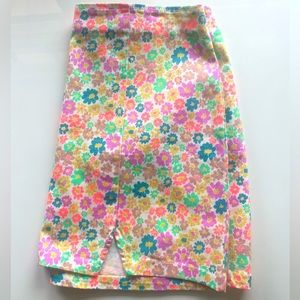 Floral wild fable mini skirt